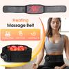 Heating Vibration Waist Massage Belt Red Light Hot Compress Waist Support Brace Cordless Waist Back Massage Lumbar Support Belt