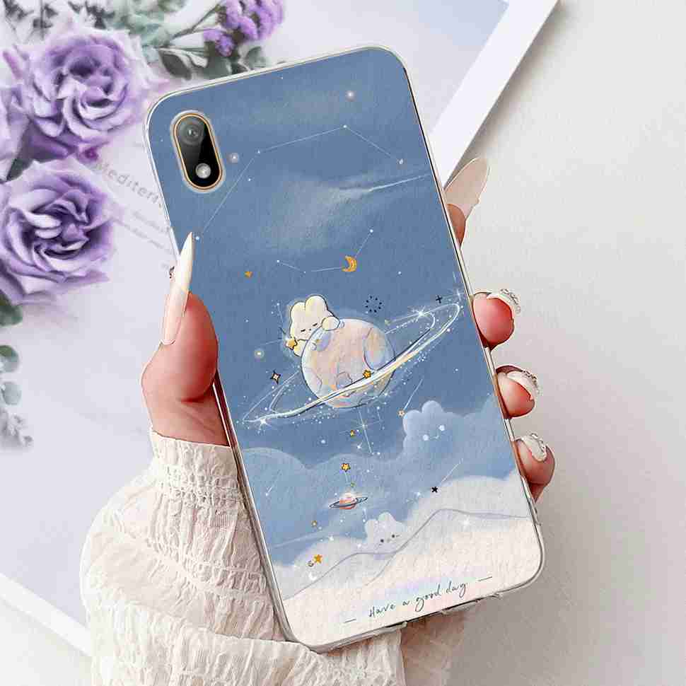 For Huawei Y5 2019 AMN-LX1 Case Colorful Butterfly Flowers Soft Silicone TPU Back Cover For Huawei y5 Y5 AMN-LX2 AMN-LX3 Bumper