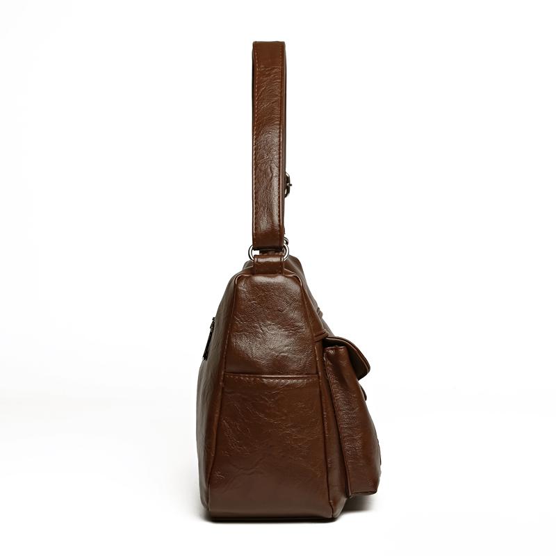 Женская сумка с тисненым слоном, сумка через плечо большой емкости, сумка для мам среднего возраста