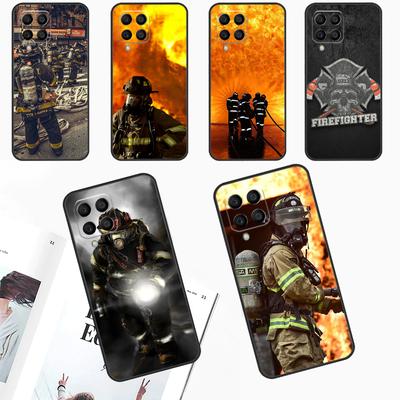 Чехол «Герои пожарного» для Samsung Galaxy M54 M34 M14 M21 M31 M51 M12 M32 M52 M13 M33 M53 M30s M31s M20 M55