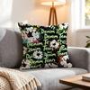 Art Modern Popcorn Graffiti Cushion Cover 4Pcs Decorative Covers Soft Cushion Case for Sofa Couch Decor 40x40 45x45 Pillowcases