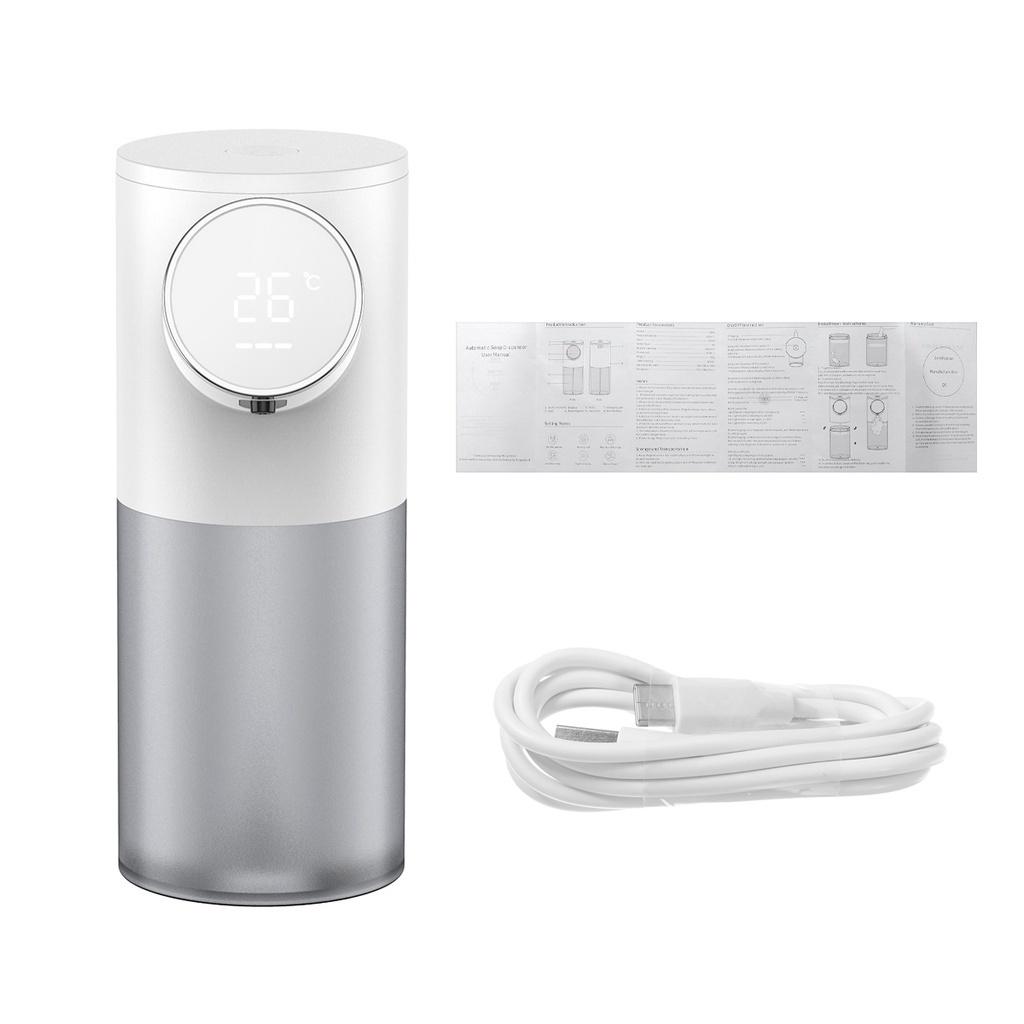 3 Вт 320 мл Перезаряжаемый Автоматический Диспенсер для Мыла с Инфракрасным Датчиком, Водонепроницаемый Диспенсер для Мыла с Цифровым Дисплеем