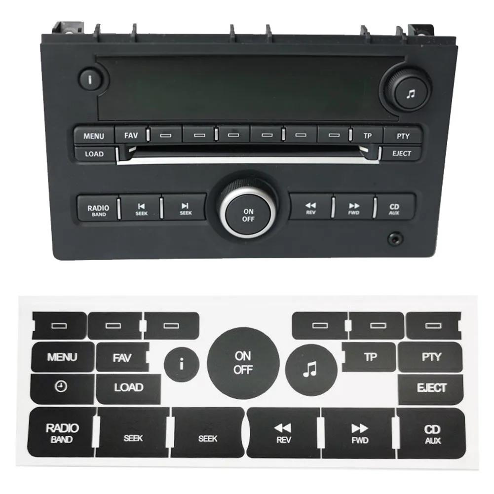 Для Saab 9-3 9-5 2007-09 Наклейки для ремонта кнопок радио Панель управления Наклейка для ремонта кнопок Ремонтная наклейка
