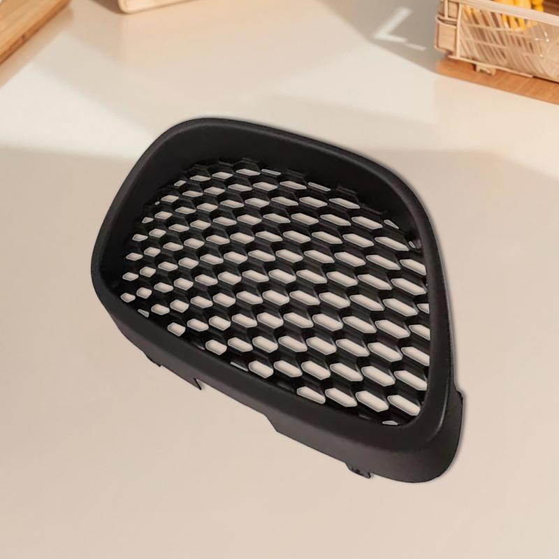Black Mesh Debadged Grill Grille Mesh Badgeless Sport Racing Grill Compatible with Seat Leon MK2 1P 2006-2009