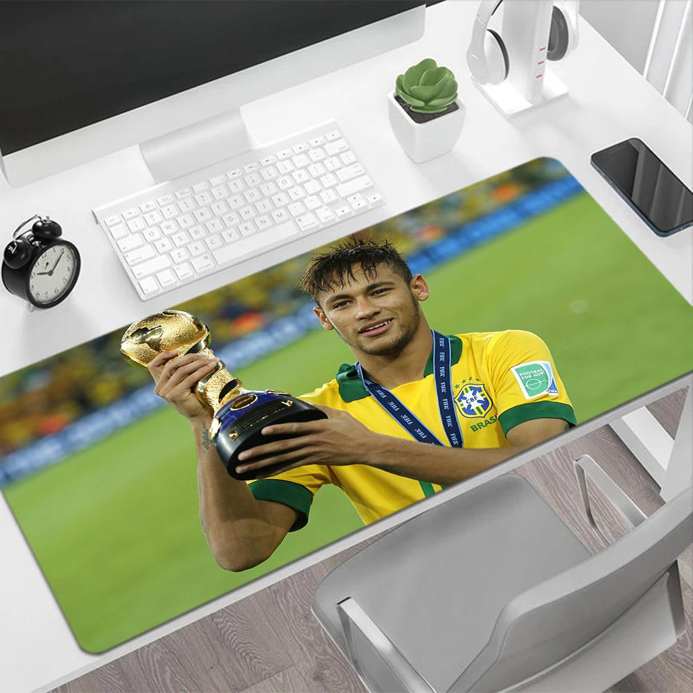 Neymar Copa America Trophy Large Mouse Pad Gaming Laptop Mouse Pad Desktop Mouse Pad Non-Slip Rubber Base Suitable for Office Gaming PC Laptop