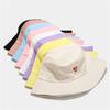 Love Embroidery Cotton Bucket Hat Outdoor Leisure Sun Hat