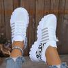 Spring and Summer Fashion Women's Shoes Mesh Breathable Sports Shoes Vintage Sneakers