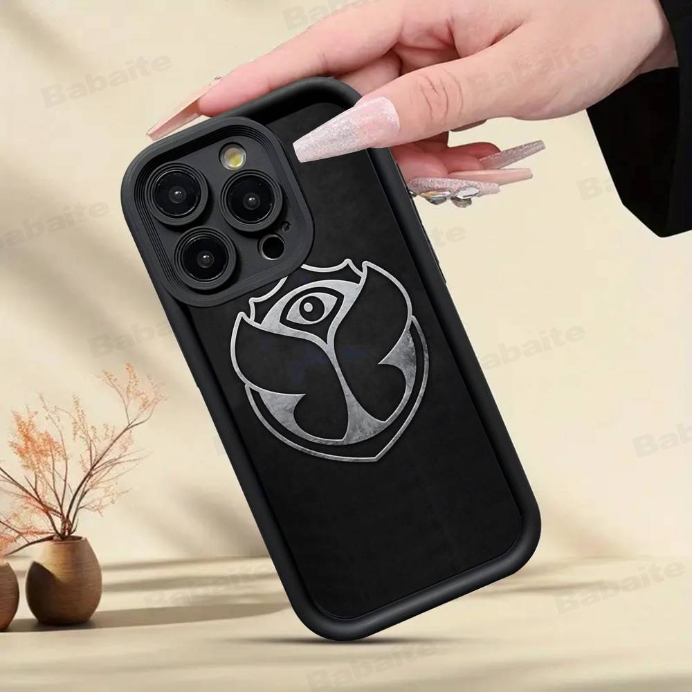 T-Tomorrowlands Music Logo Phone Case For IPhone 17 16 15 14 13 12 11 Pro Max Silicone Back Cover