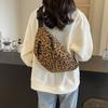 Crossbody Bag Leopard Print Waist Bag Women Sports Chest Bag