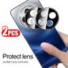 2Pcs HD Tempered Glass Lens Camera Protector for Redmi 14C 4G Black Clear Transparent Glass Lens Protective Film