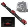 12V 9 LED Truck Trailer Rear Brack Lights Red Side Marker Lamp Bar for Pickup Truck RV CAR