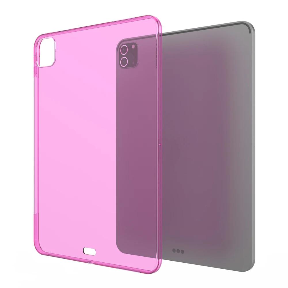 For iPad Pro 11 12 9 2021 Case Transparent Silicone Soft TPU Back Cover For iPad Pro 11 12.9 2020