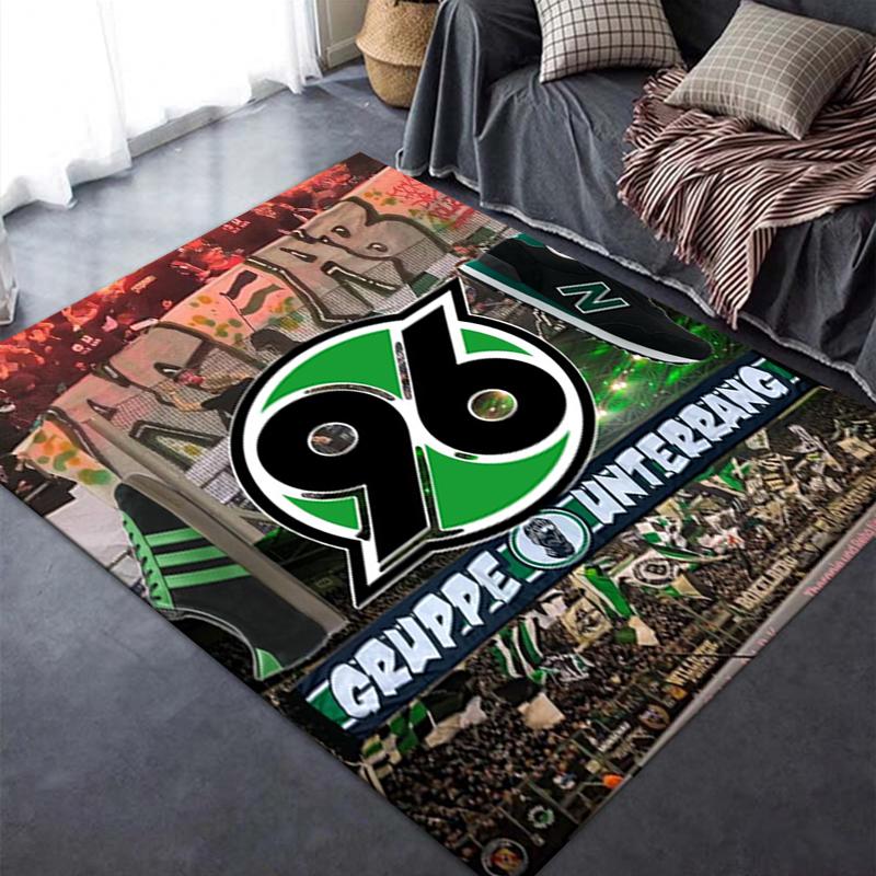 2025 New Hannover 96 Carpet Rug for Living Room Bedroom Home Sofa Decoration,Kids play Non-slip Floor Mat58