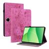 Для OnePlus Pad Lite/Oppo Pad SE Чехол Держатель для карт Кожаная крышка с защитой от царапин Отпечаток розы