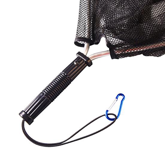 Fishing Landing Net Strong Load-bearing Catch Fish Aluminum Alloy Handle Round Fishing Brail for Outdoor Fishing