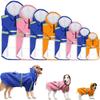 Waterproof Dog Jacket Large Dog Raincoat Reflective Rain Coat For Pitbull Golden Retriever Labrador
