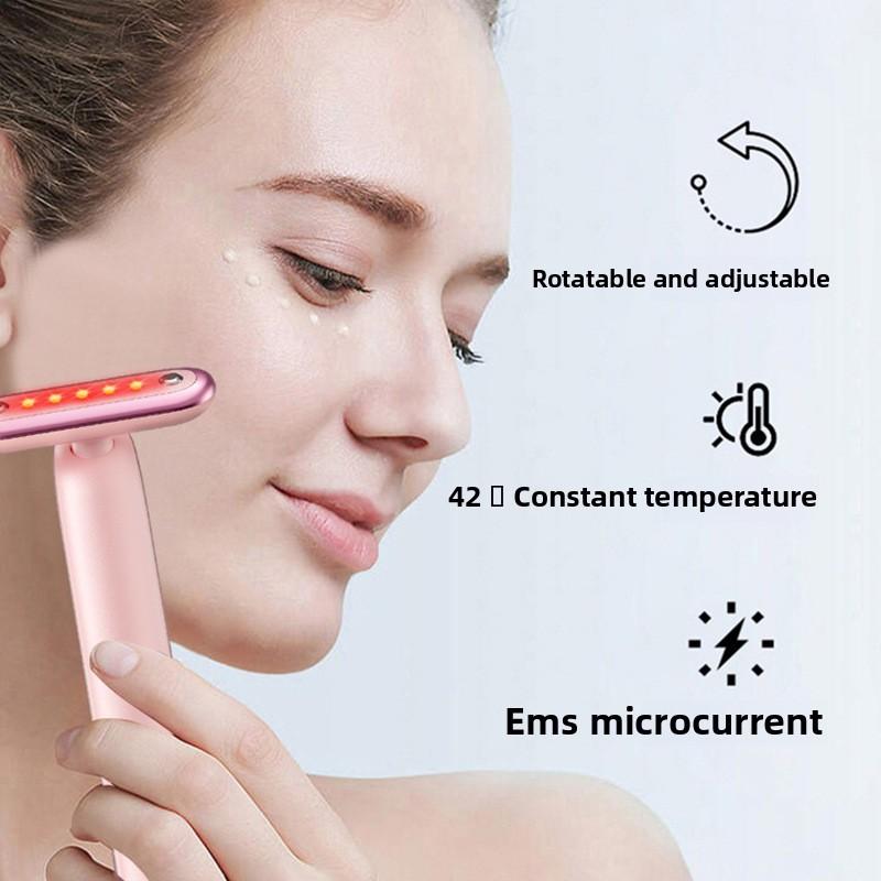 Массажер для глаз, Beauty Eye Stick, Beauty Eye Cream, Введение, Горячий компресс, Мешки под глазами, Темные круги, Подтяжка, Укрепление, Разглаживание морщин и тонких линий