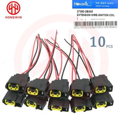 27350-2B000 273502B000 Разъем жгута проводов катушки зажигания Разъем-пигтейл Для Kia Rio Soul Hyundai Elantra Accent Sportage 1.6L