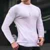 Мужской пуловер с вафельной вязкой, круглым вырезом, приталенный, текстурированный, с длинным рукавом, для весны и осени, белый