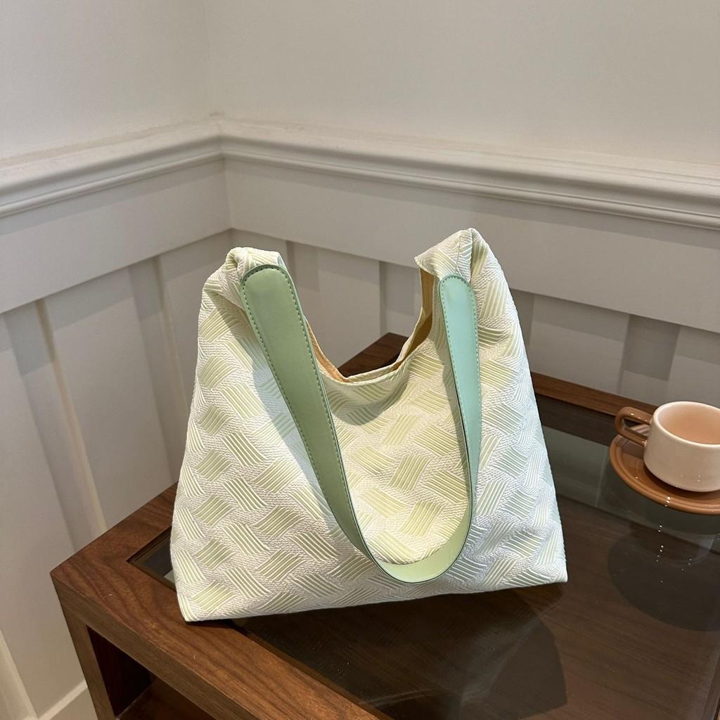 Стильная летняя сумка-тоут через плечо с пузырями, повседневная, зеленая, желтая, фиолетовая, розовая, 2024