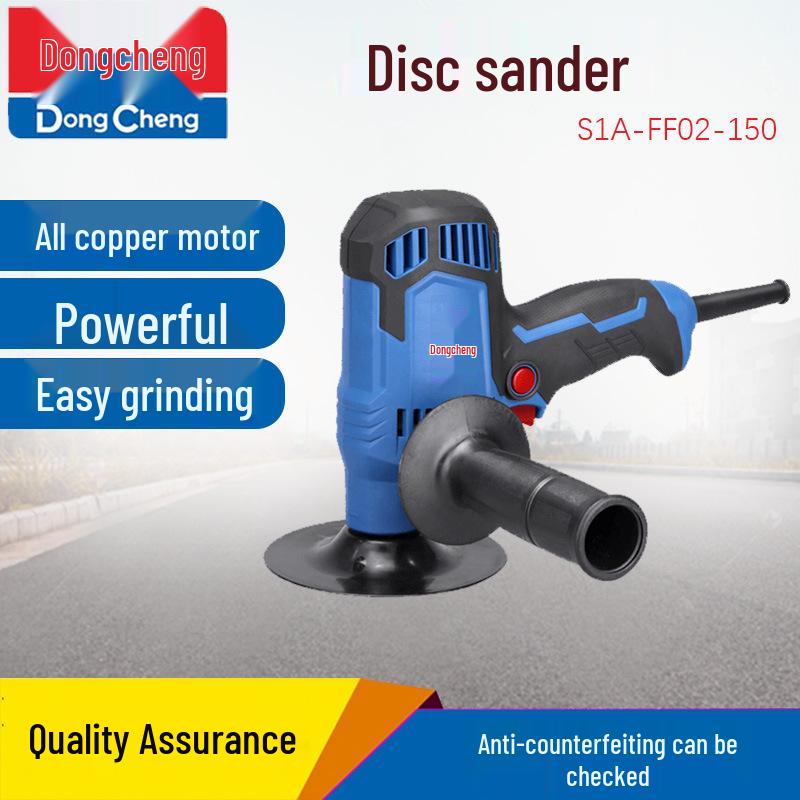 Dongcheng Disc Sander S1A-FF02-150 for Woodworking, Metal, and Paint Polishing
