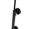 Heat Lamp Stand for Terrariums, Height-Adjustable, 40x15x95cm, Black