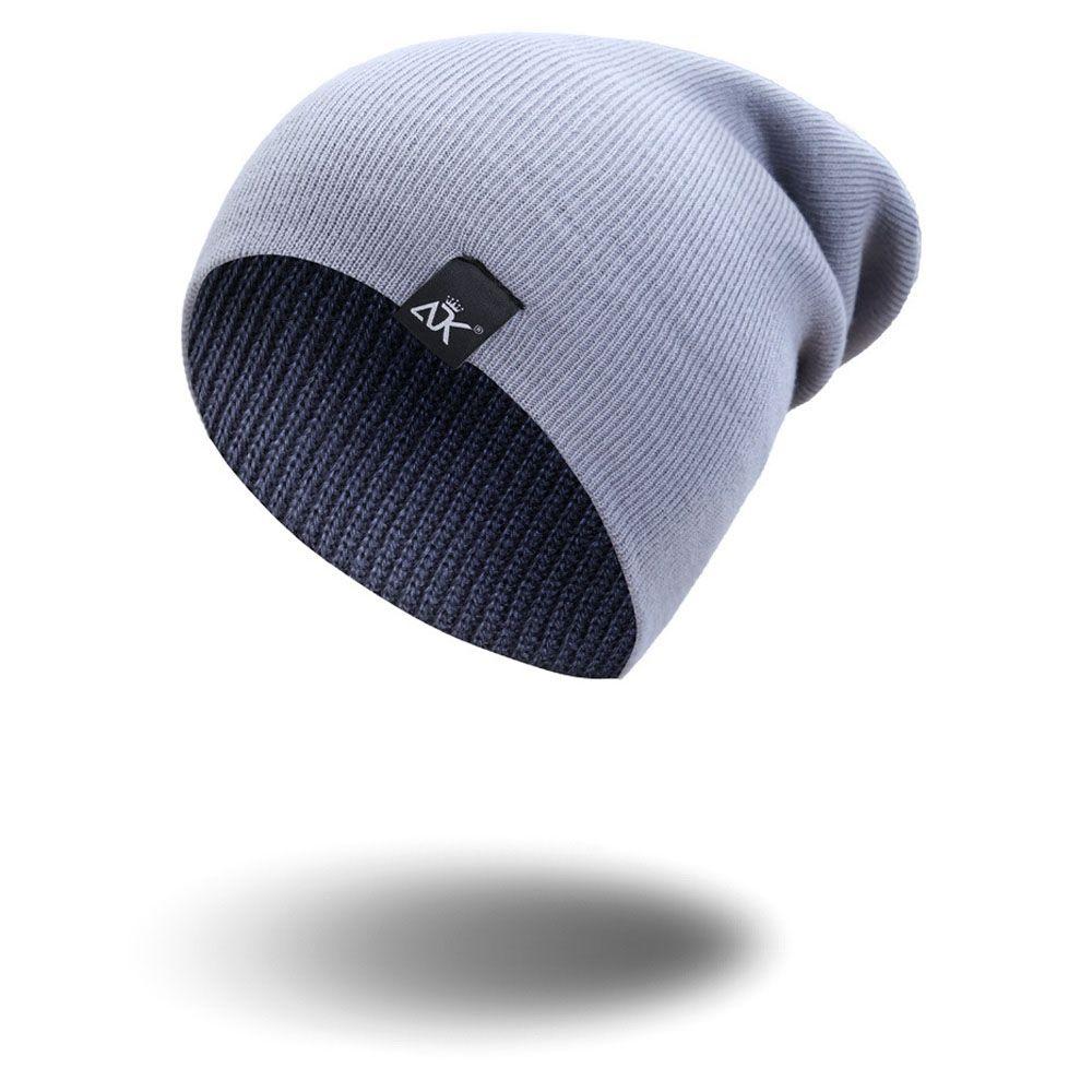 Женская повседневная кепка, однотонная, симпатичная, зимняя, осенняя, вязаная, шапка-бини, теплая, женская, шапка-бини