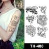 Qianyu Tattoo Supplies Party Set Waterproof Sexy Body Fake Tattoo Sticker