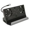 For Steam Deck Docking Station 10 In 1 for Rog Ally Dock with 5 USB 3.0 2.0 Dual Cooling Fan HD