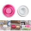 Multipurpose Sturdy Silicone Double Rings Candle Holder Mould Set Portable for Resin Plaster Craft Supplies Assorted Sizes