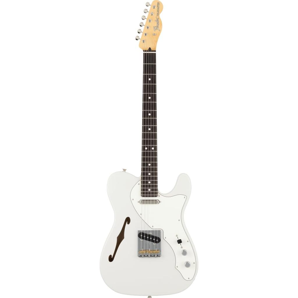 В Японии Limited Kusumi Color Telecaster Thinline Палисандровая накладка на гриф Kusumi White Fender Fender/Made