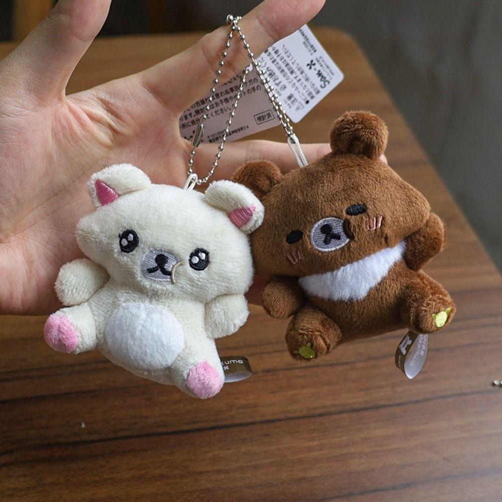 Новая Ограниченная Серия к 20-летию Плюшевая Игрушка Rilakkuma Милый Мультяшный Брелок Мини Подарочная Игрушка