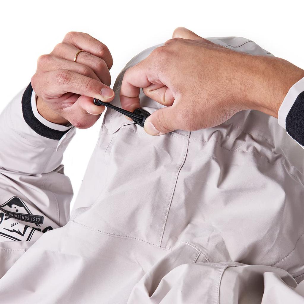 Jackson Durable Water Repellent Half Zip Parka Black S