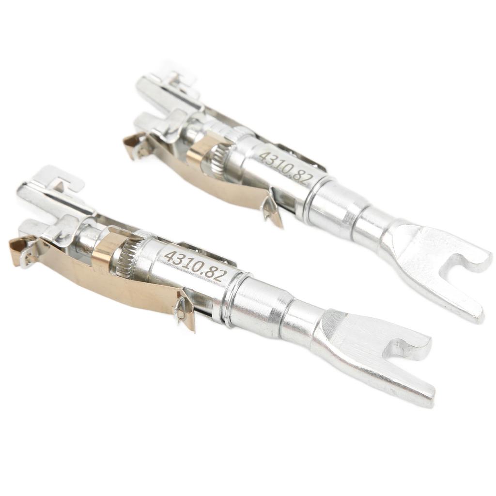 2 шт. Задние тормозные колодки с регулировочным механизмом 431082 из алюминиевого сплава Замена для Fiat Ducato 1994-2006