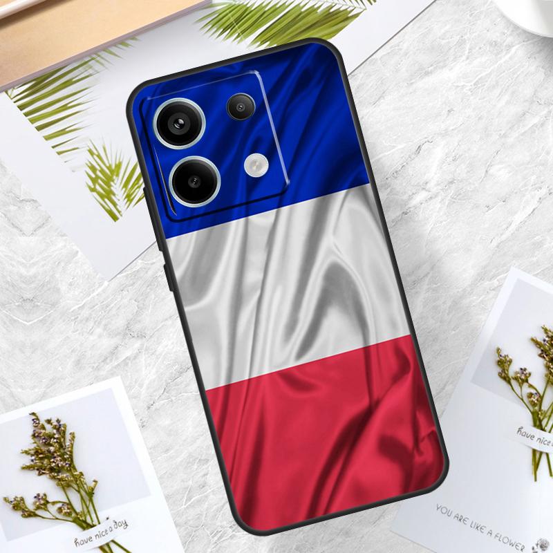 France National Flag Case For Xiaomi Redmi Note 14 13 12 11 10 9 15 Pro Plus Redmi 15 10C 12C 13C 14C 15C Cover