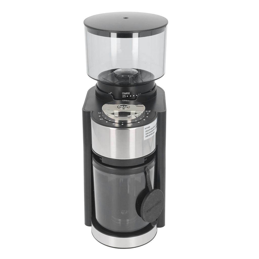 150W Coffee Grinder Automatic Coffee Bean Grinder with 25 Grind Setting for Moka Pot Siphon Pot