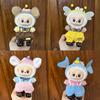 For 17cm Labubu Doll Clothes Fashion Clothes Hoodies Dresses Doll Clothes Color Match Shirts Dolls Accessories Cute Decoration Little Clothes