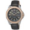 TIMEX Essex Avenue Men's Watch, 46mm, Black Dial, Brass, Mineral Glass, Quartz, Japanese Movement, America Watch TW2V43000