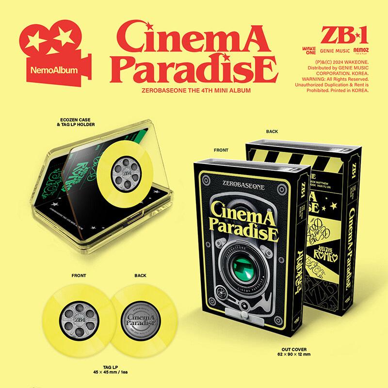 ZEROBASEONE 4st Mini Album CINEMA PARADISE (FILM Ver.)