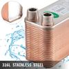 Heat Exchanger Brazed Plate Heat Exchanger 40 Plate Heat Exchanger For Heating