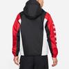 Jordan Ветровка, повседневная спортивная тренировочная тканая куртка с капюшоном и логотипом, мужская верхняя одежда, черная DQ8642-010