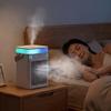USB Mini Humidifier: 3-in-1 Spray Misting Fan with Air Cooler Function - Portable Desktop Cooling for Home Office Use
