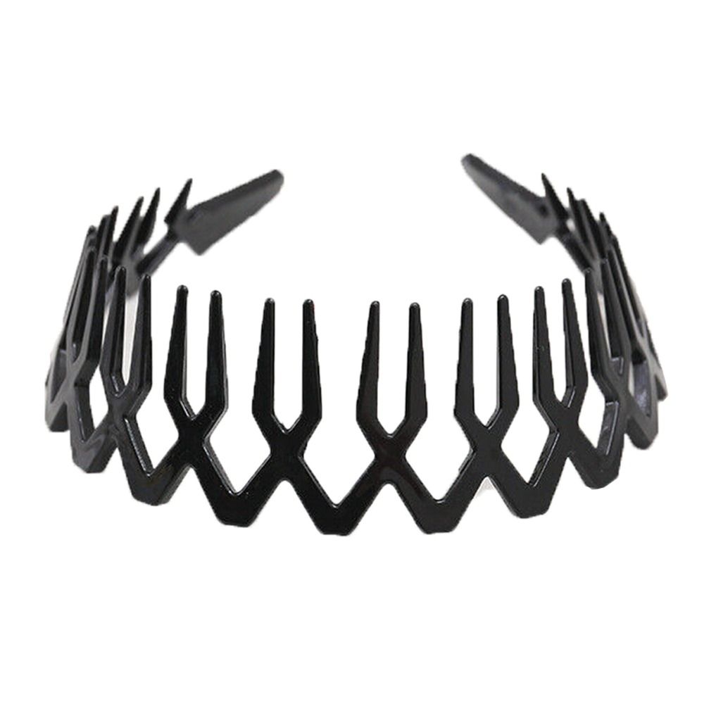 4Pcs Plastic Zigzag Hairband Makeup Headband Hair Hoop High-quality Teeth Hair Band Washing Face