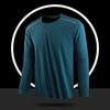 Ice Silk Long Sleeved Quick Drying Clothes, Sports and Leisure Round Neck Thin Summer Outdoor T-shirt