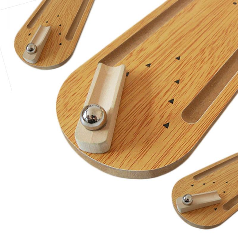 Антистрессовый развлекательный мини-настольный игровой набор для боулинга, деревянная семейная забавная игрушка, забавные игрушки для вечеринок для Ch