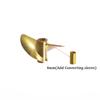 RC Boat 4mm/4.76mm(3/16'') OD36/37/38/40/42/45mm Propeller Positive / Reverse Screw 2 blades Copper Propellers Left/Right Prop