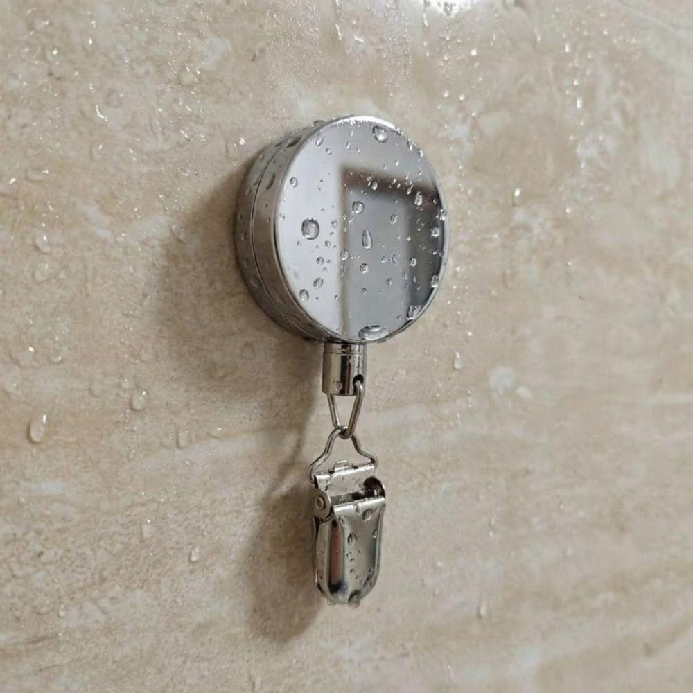 1/2/4 шт. Автоматический выдвижной держатель для полотенец Самоклеящийся настенный держатель для полотенец для рук Удобный многофункциональный зажим для полотенец