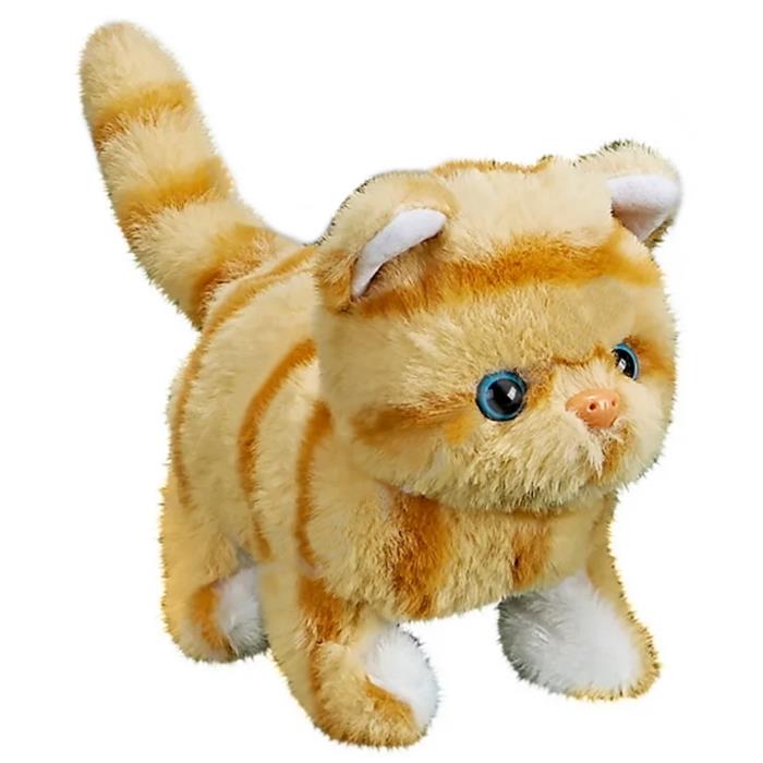 Interactive Kitten Cat With Sound Walks Moves Tail Rudy Mascot