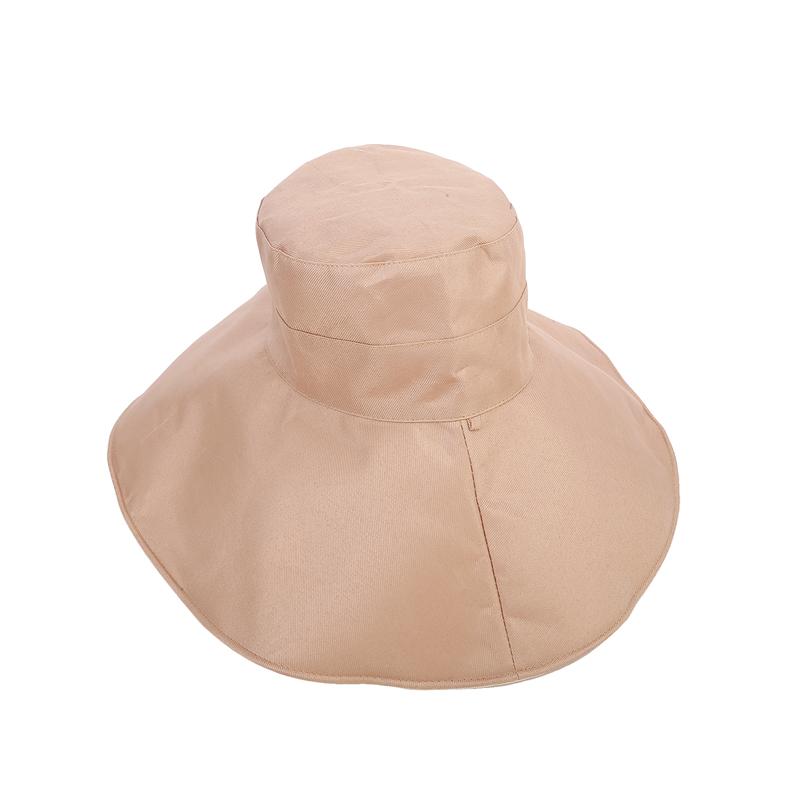 Двусторонние солнцезащитные шляпы с большими полями, анти-УФ-защита, рыбацкая кепка, складная панама, летняя шляпа от солнца с козырьком