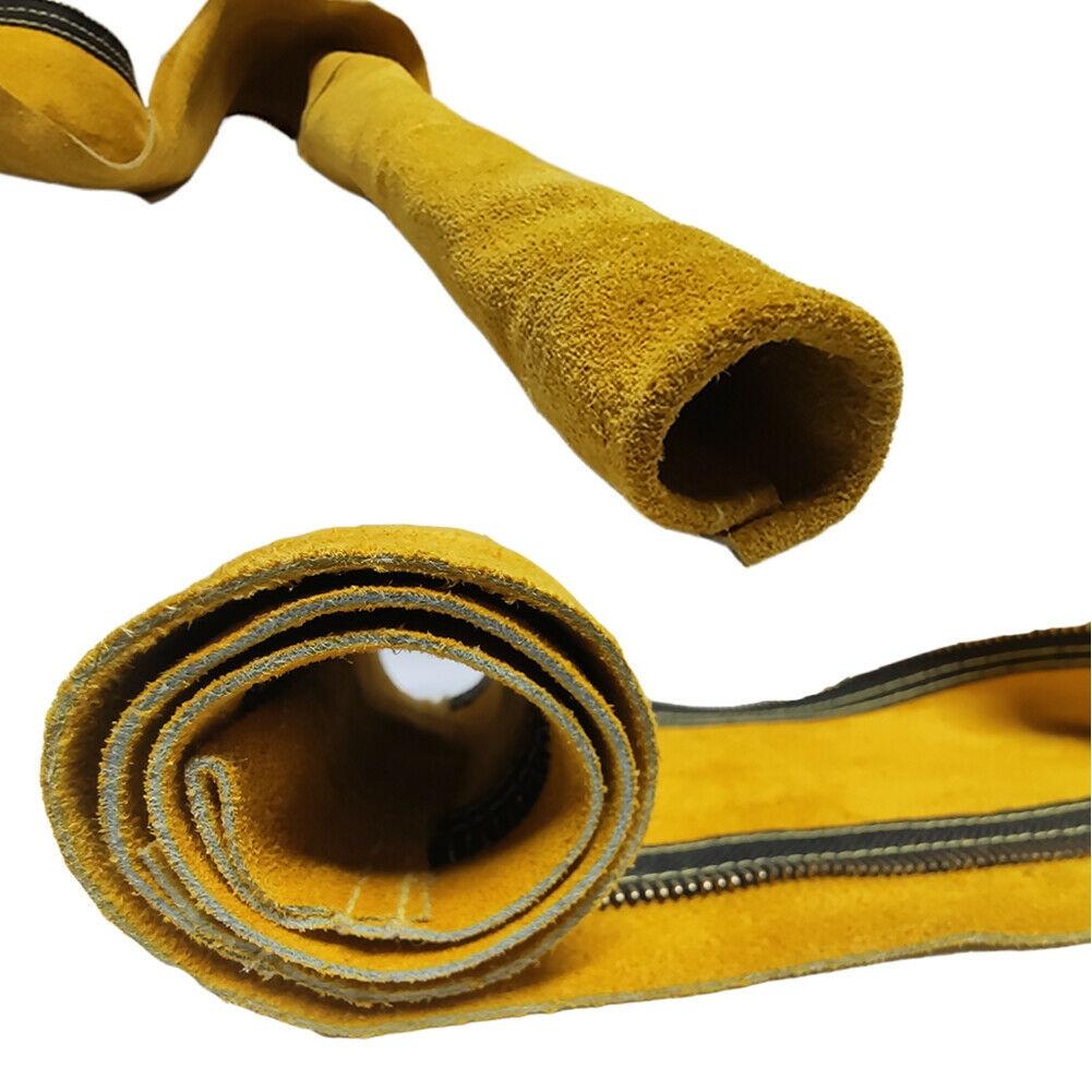 Чехол для кабеля горелки TIG для сварки, кожаная защита шланга